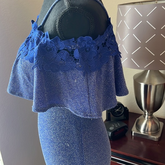 Elegant Blue dress IN San Francisco XS - Picture 5 of 9